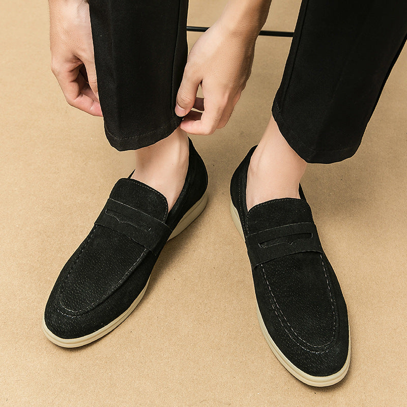 Monaco | Vintage Loafers in Suéde