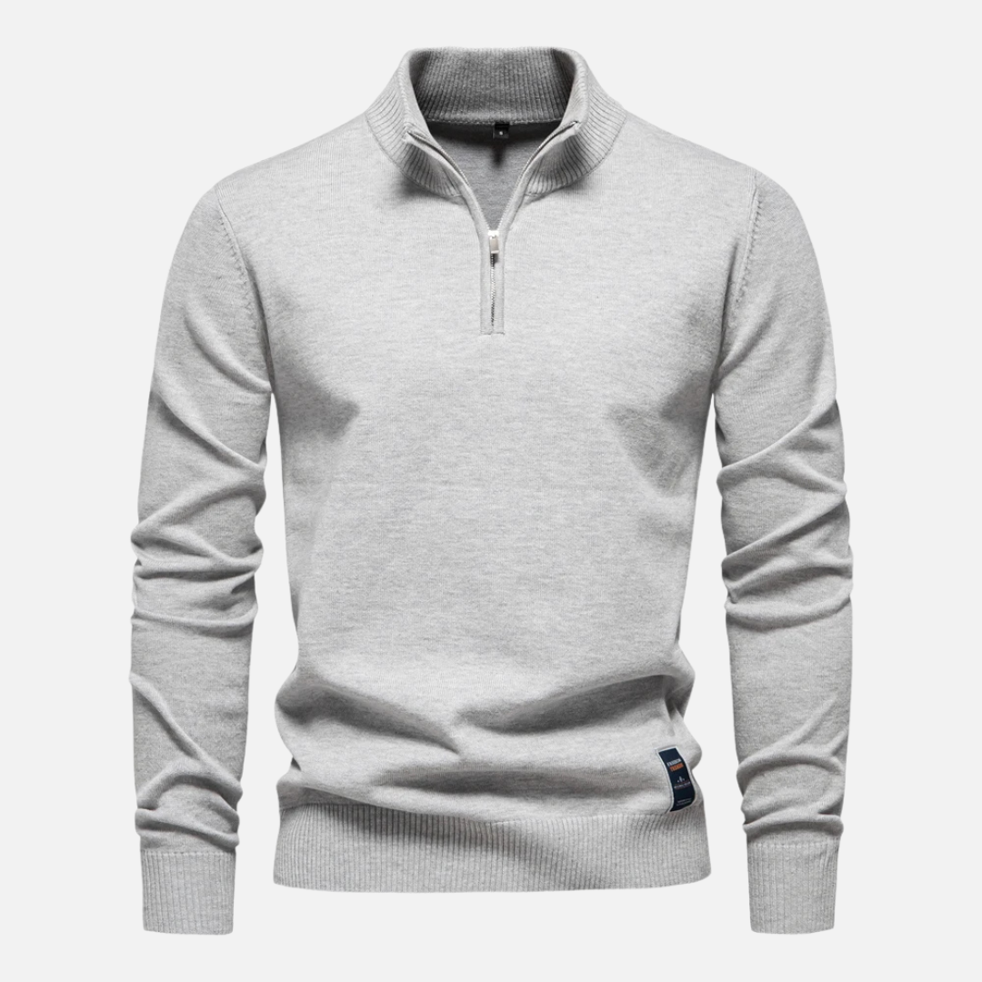 Hayes Quarter-Zip Sweater