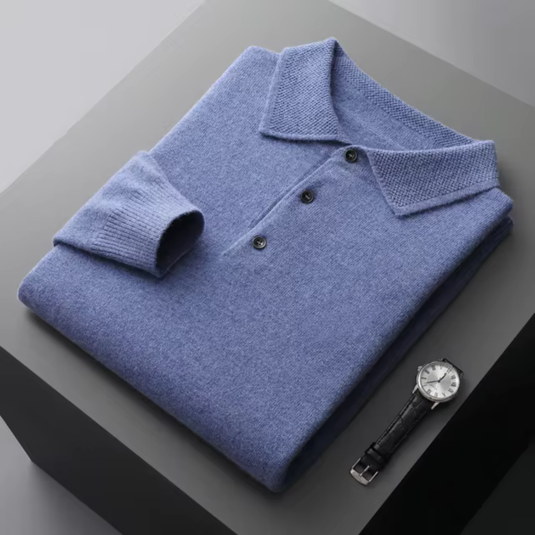 ByBellucci | Merino Wool Polo Sweater