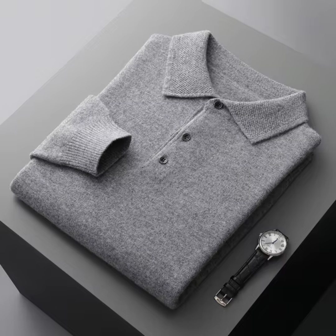 ByBellucci | Merino Wool Polo Sweater