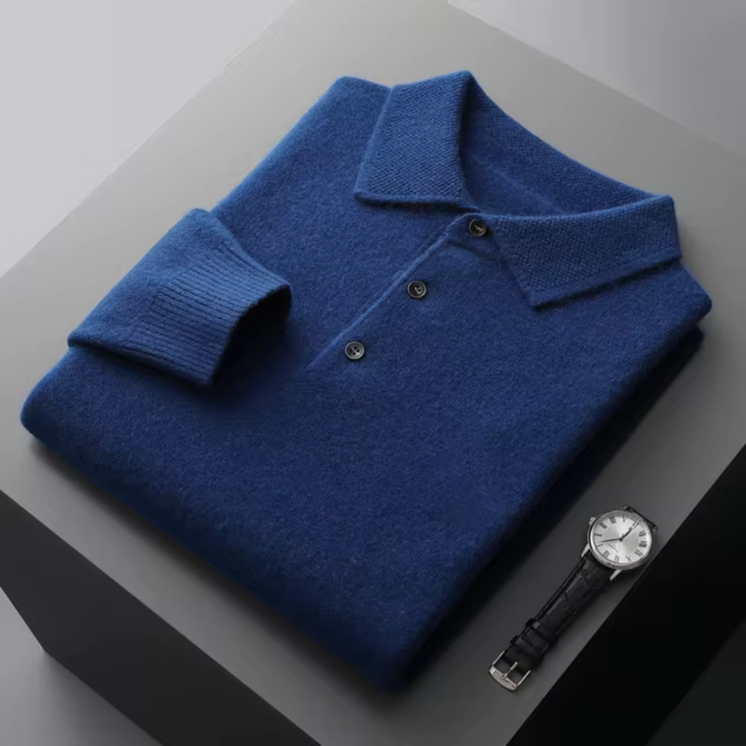 ByBellucci | Merino Wool Polo Sweater