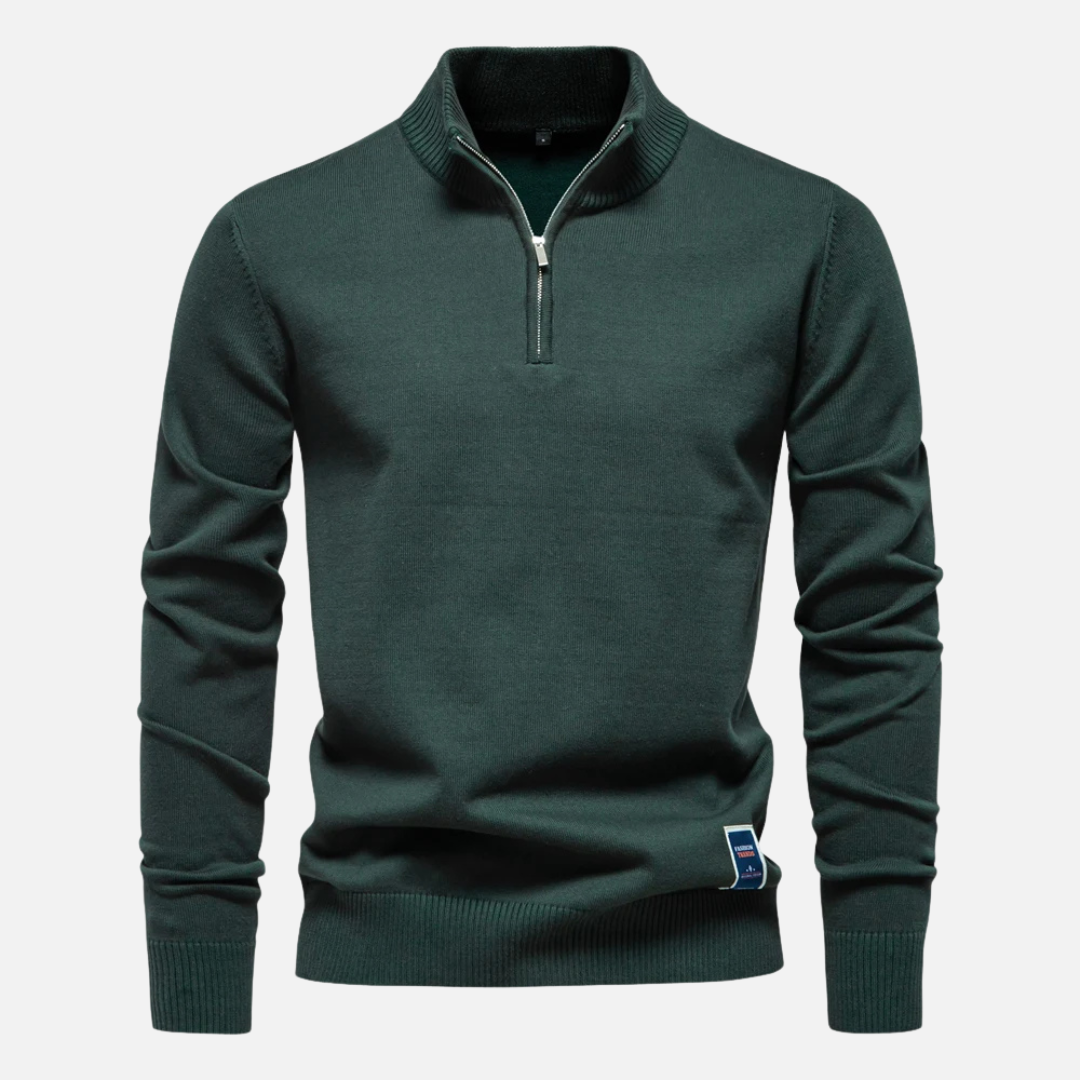 Hayes Quarter-Zip Sweater