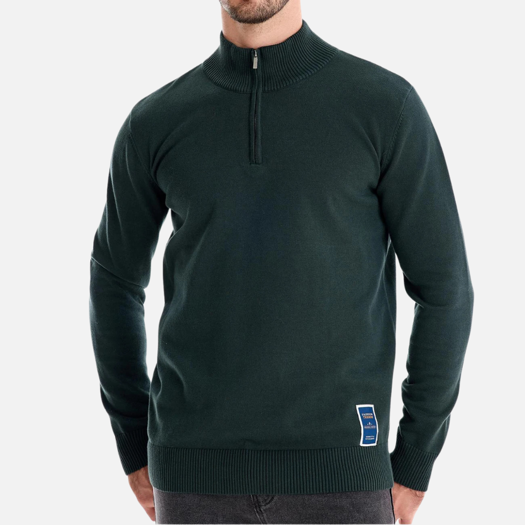 Hayes Quarter-Zip Sweater