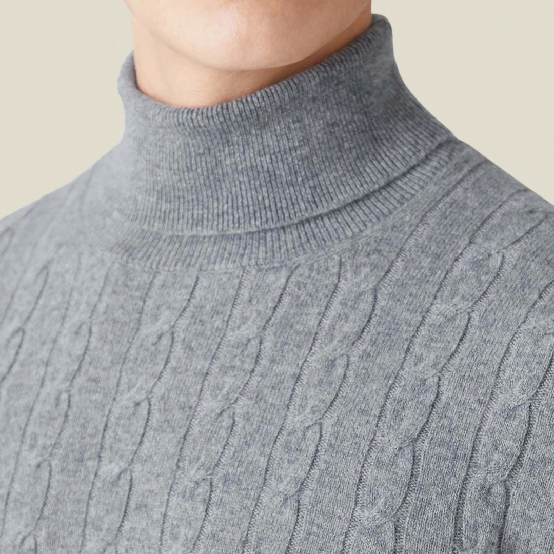 ByBellucci | Cable Knit Turtleneck