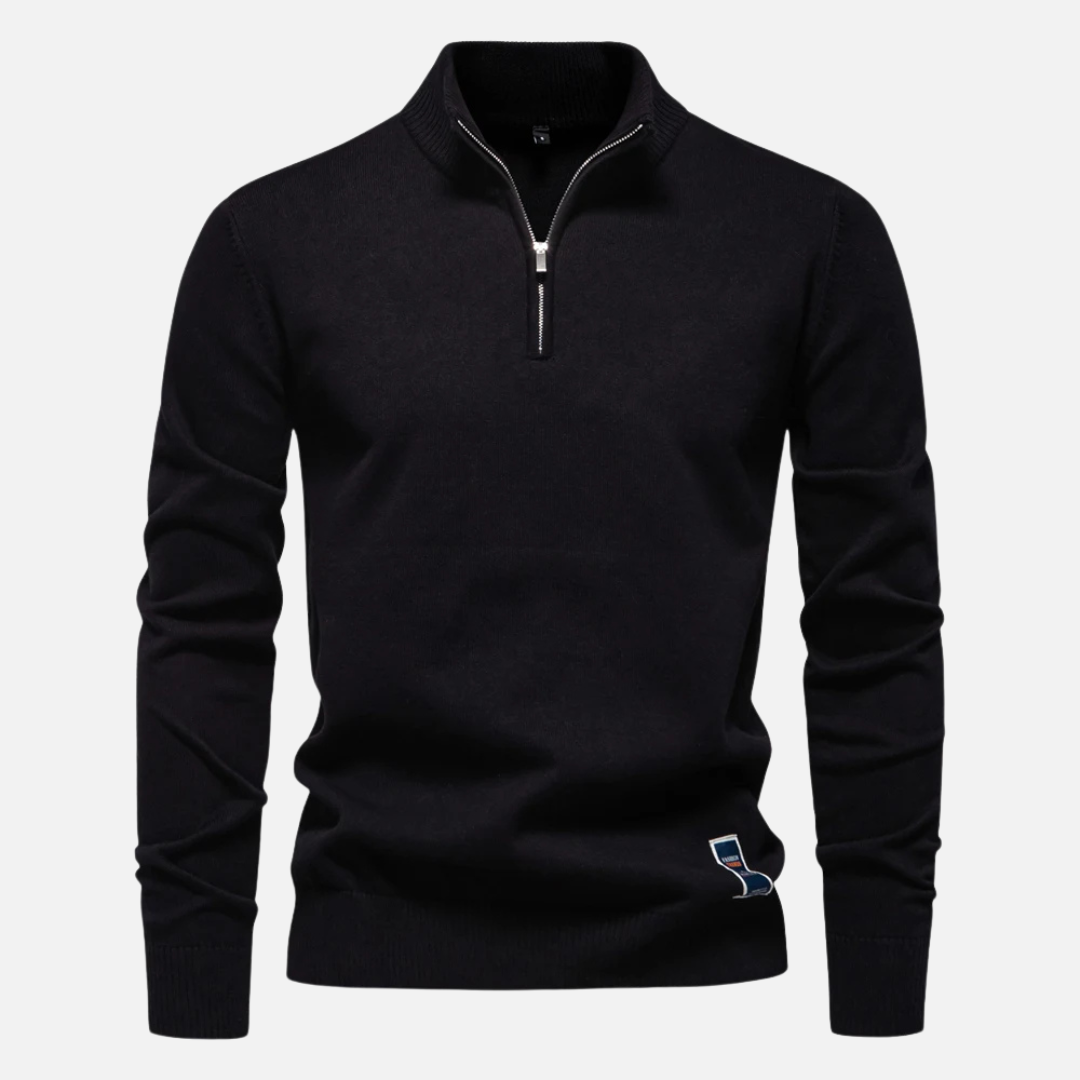 Hayes Quarter-Zip Sweater