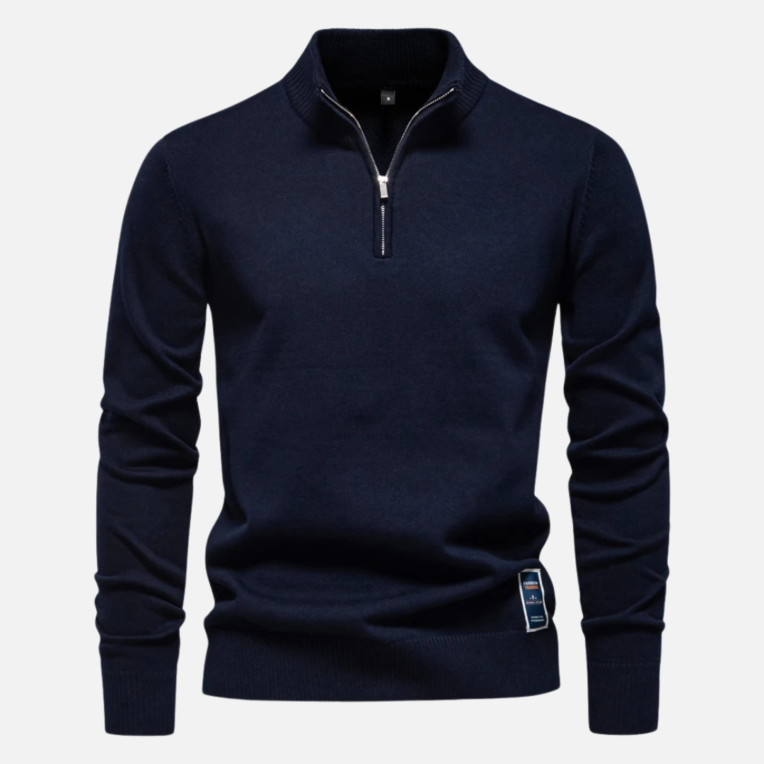 Hayes Quarter-Zip Sweater