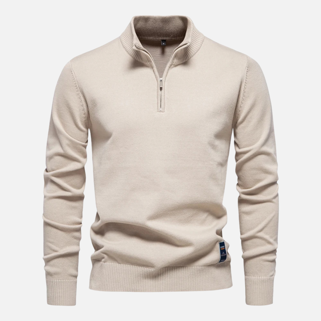 Hayes Quarter-Zip Sweater