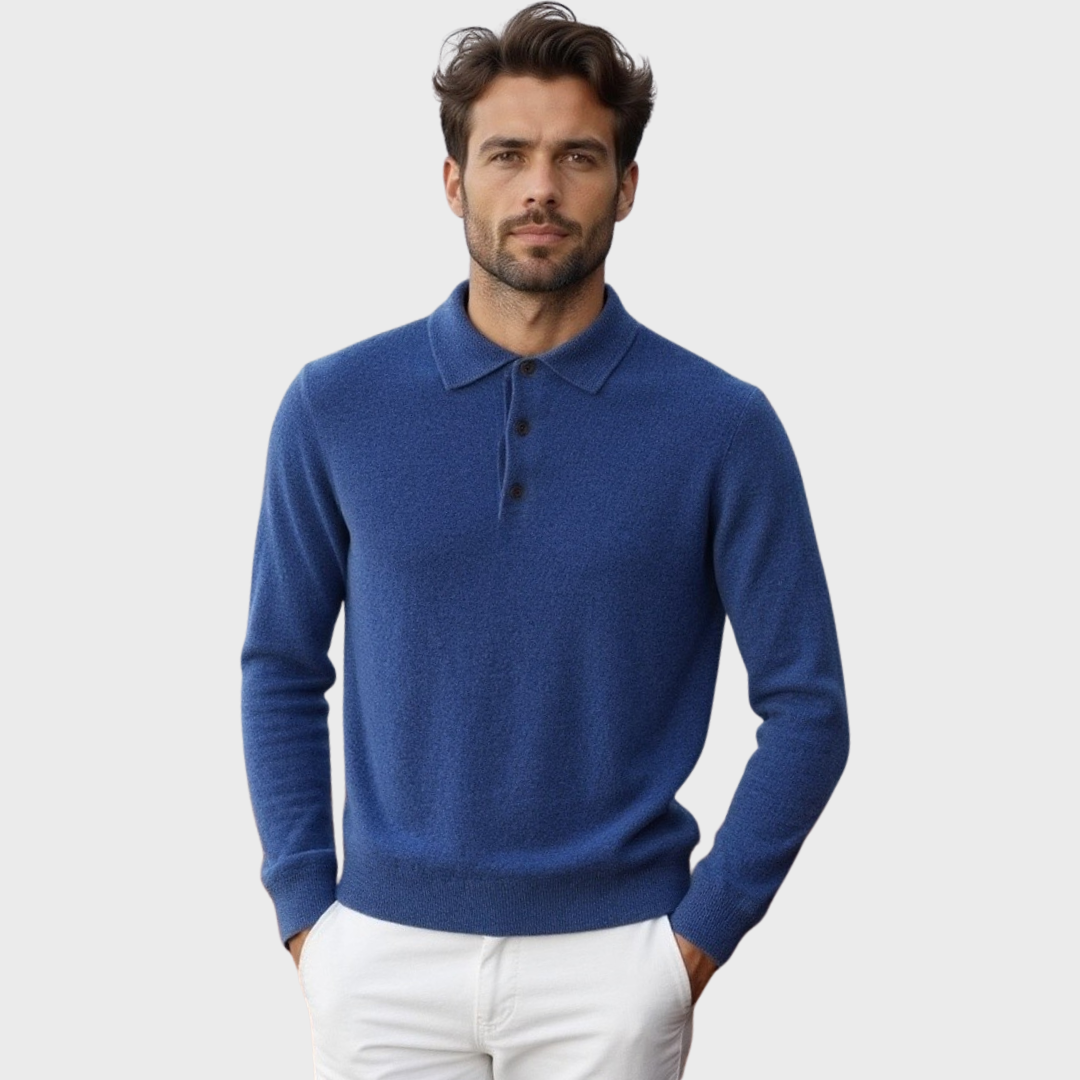 ByBellucci | Merino Wool Polo Sweater