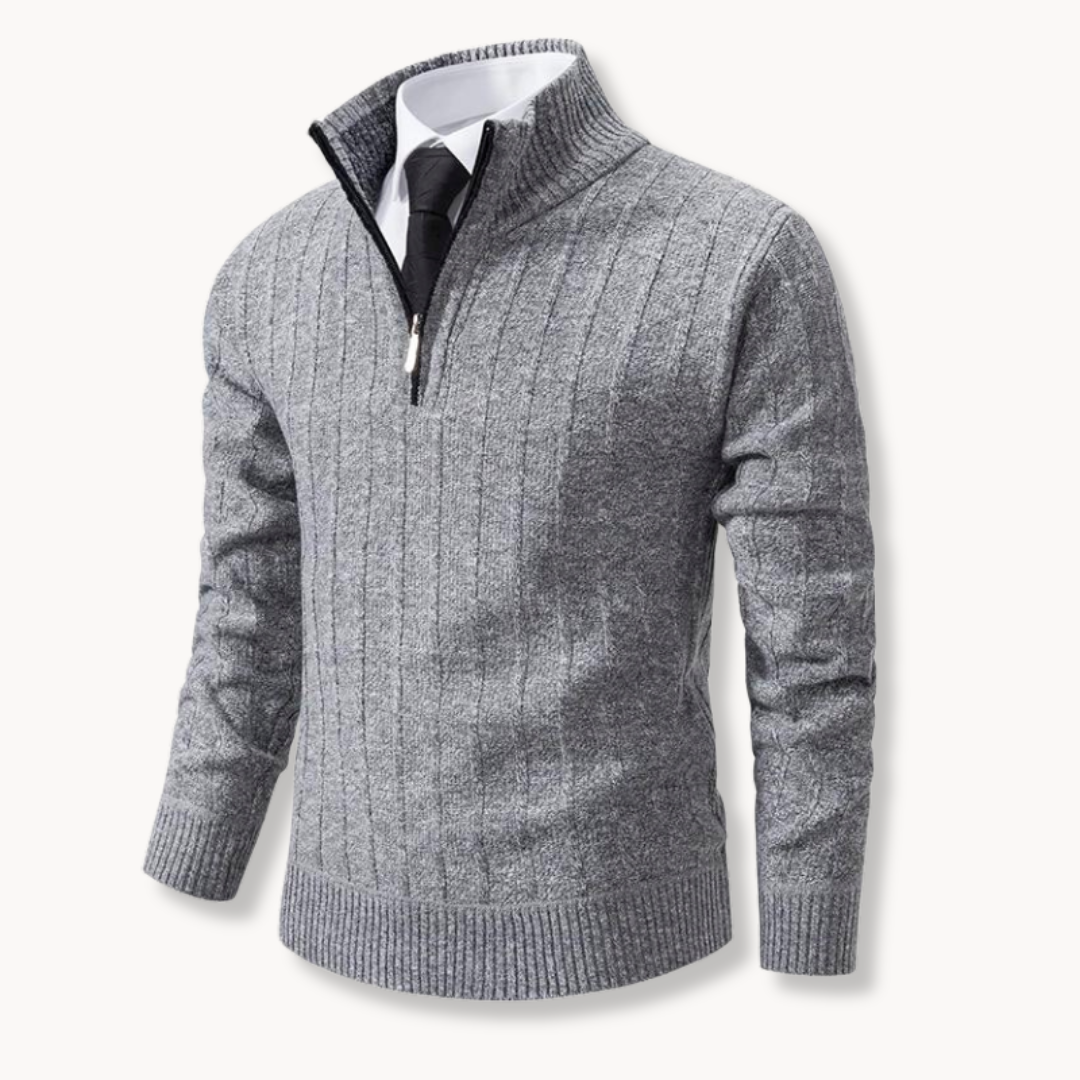 Quarter-Zip Performance Sweater