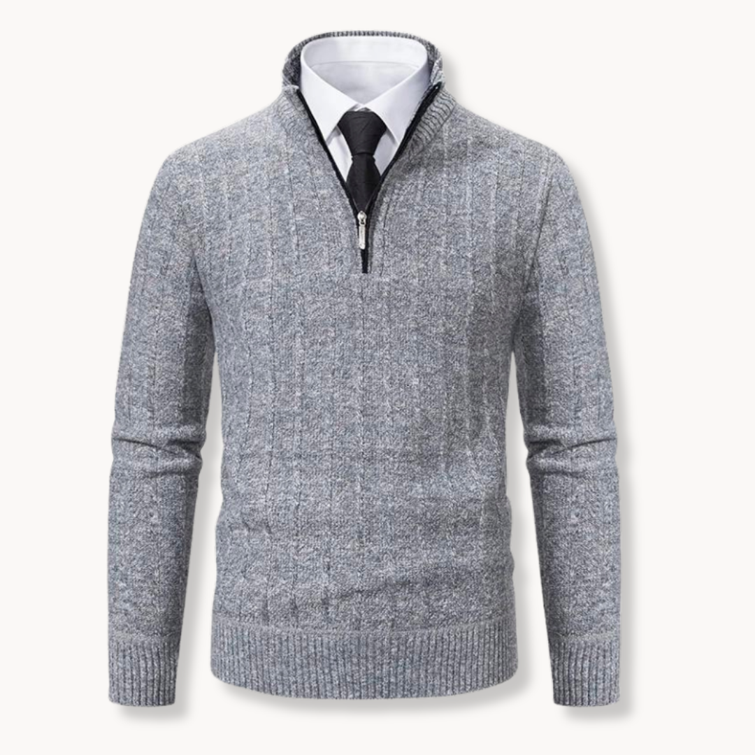 Quarter-Zip Performance Sweater