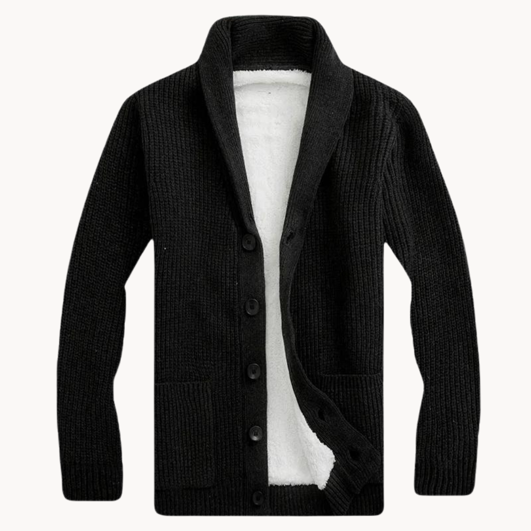 ByBellucci | Fleece Shawl Collar Cardigan