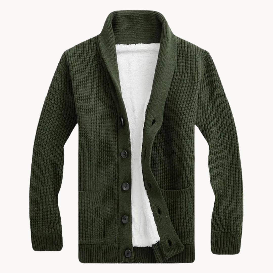 ByBellucci | Fleece Shawl Collar Cardigan