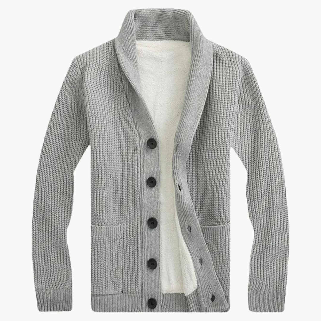 ByBellucci | Fleece Shawl Collar Cardigan