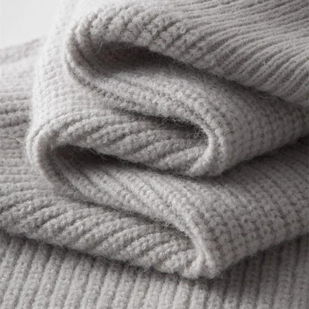 Cashmere Full Zip Sweater