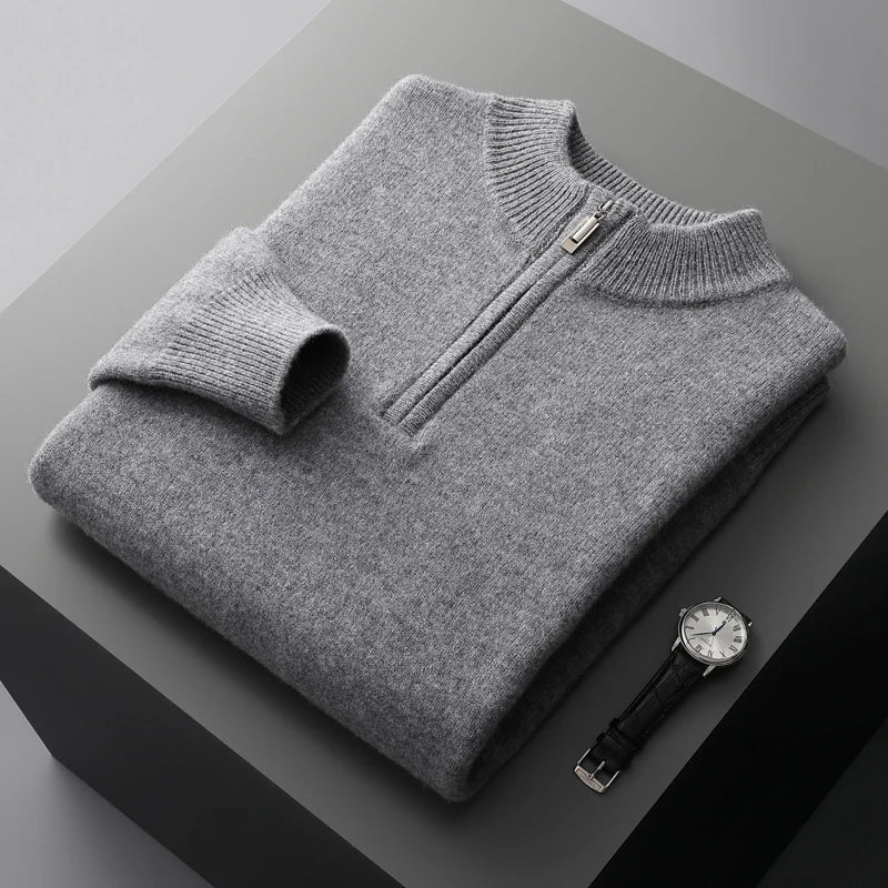 Bellucci | Cashmere Half-Zip Sweater