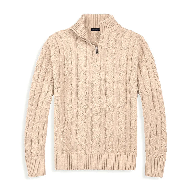 ByBellucci | Old Money Half Zip Sweater