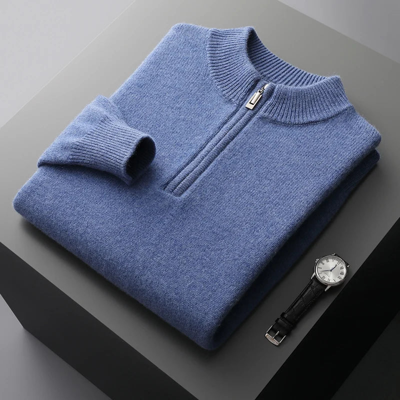 Bellucci | Cashmere Half-Zip Sweater