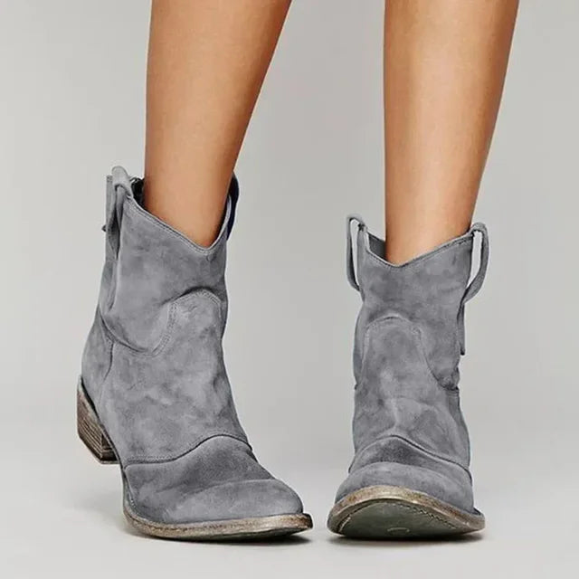 Marina | Cowboy Ankle Boots