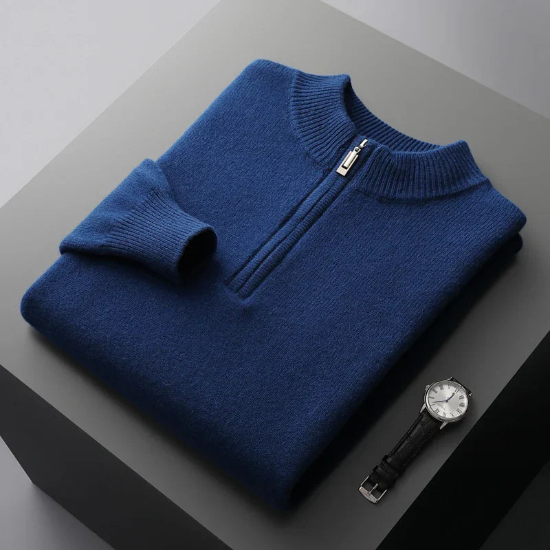 Bellucci | Cashmere Half-Zip Sweater