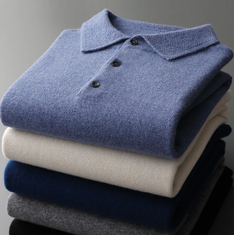 ByBellucci | Merino Wool Polo Sweater