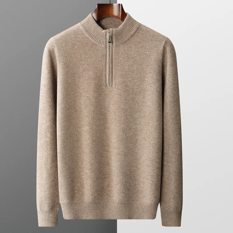 Bellucci | Cashmere Half-Zip Sweater