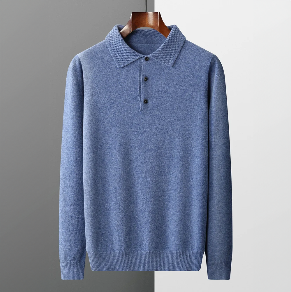 ByBellucci | Merino Wool Polo Sweater