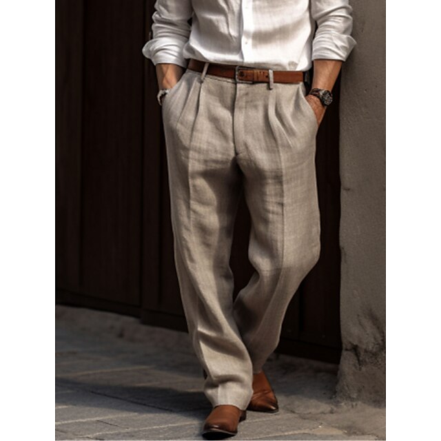 Lucas | Stylish Linen Trousers